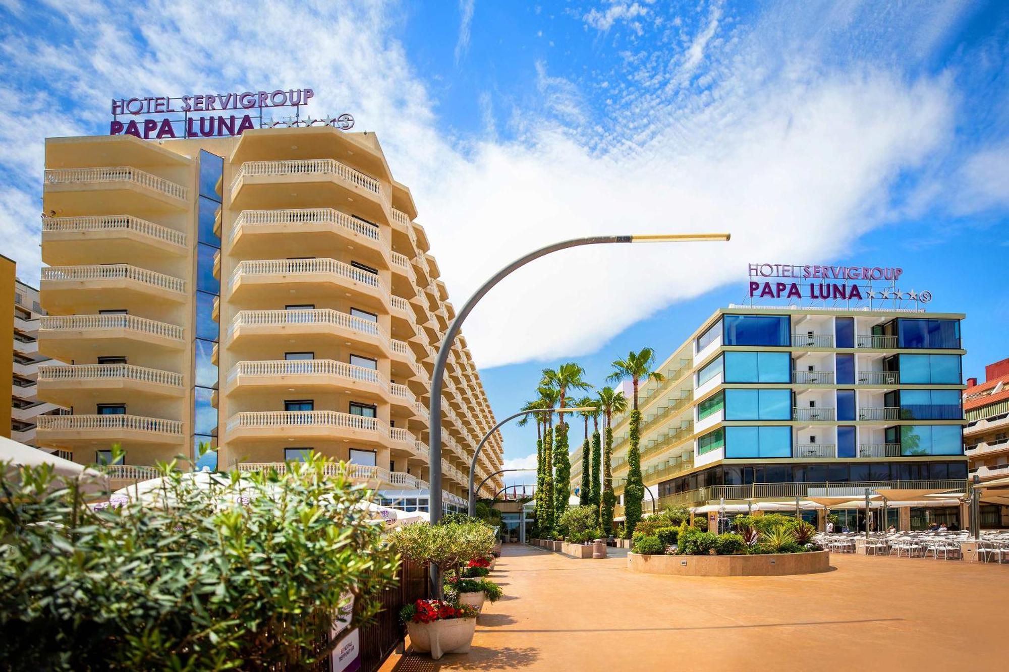 Hotel Servigroup Papa Luna เพนิสโคลา ภายนอก รูปภาพ