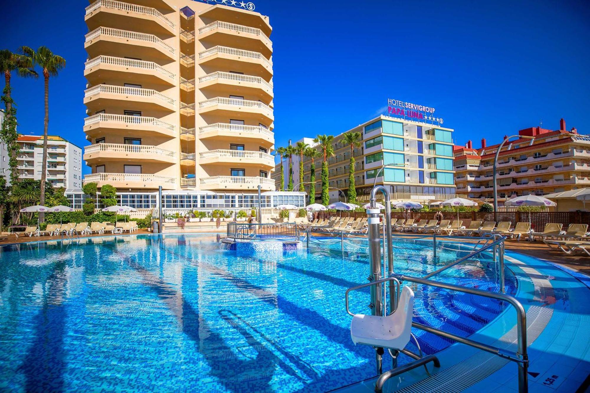 Hotel Servigroup Papa Luna เพนิสโคลา ภายนอก รูปภาพ