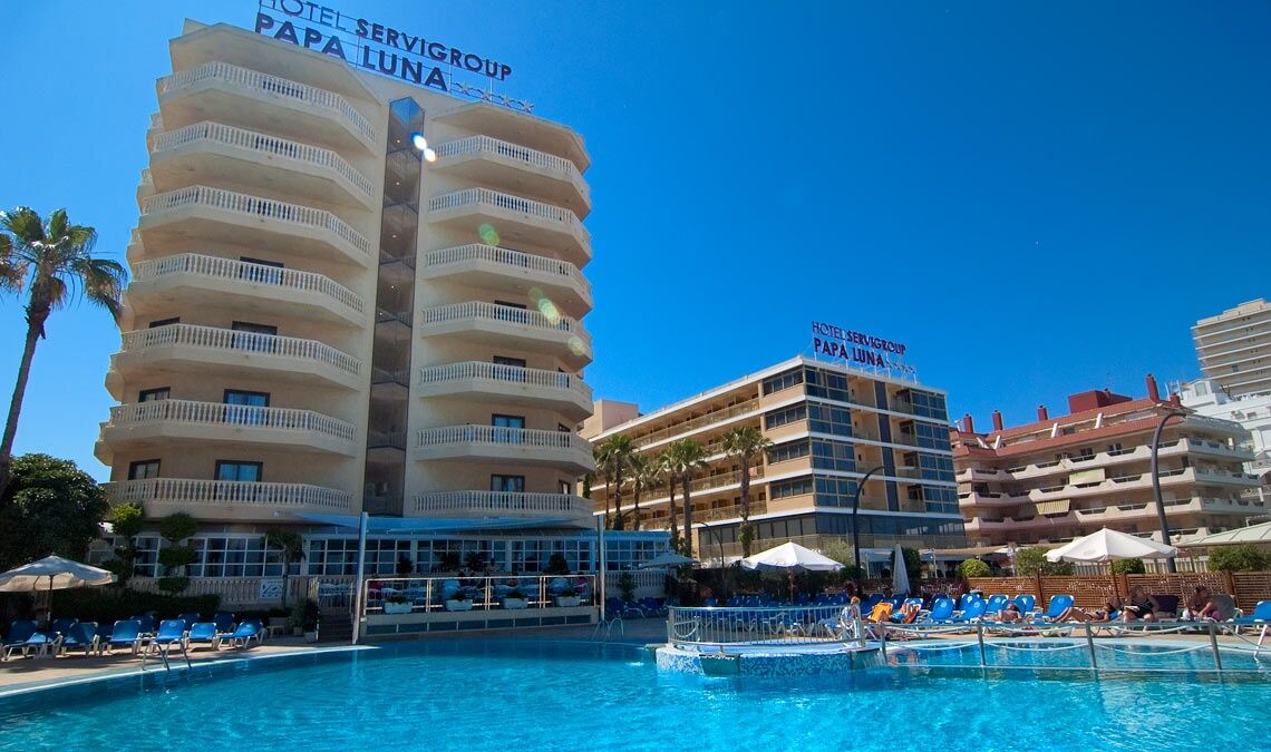 Hotel Servigroup Papa Luna เพนิสโคลา ภายนอก รูปภาพ